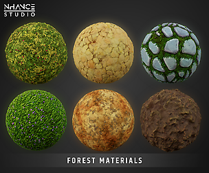 Stylized Forest Materials