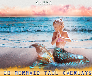 Mermaid tail, tails, overlays, Clipart
