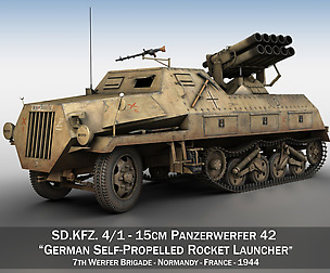 SDKFZ 4/1 - Panzerwerfer 42 - 7WB
