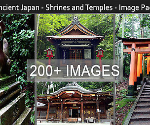 Ancient Japan - Shrines and Temples - Image Pack