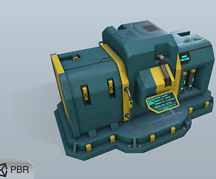 Sci-fi energy node