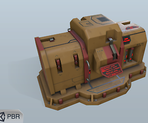 Sci-fi energy node