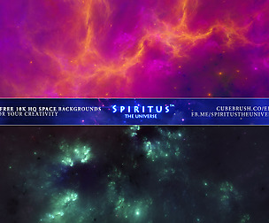 2 FREE 10K HQ SPACE BACKGROUNDS - PACK 92
