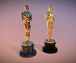 Oscar Academy Award - Low Polygon