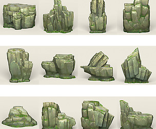 Mountain Stone Rock Collection