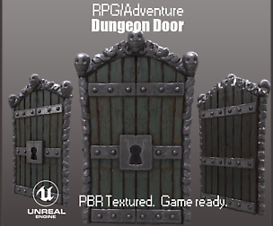 RPG/Adventure Dungeon Door