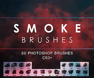 20 Smoke Photoshop Brushes