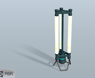 Sci-fi lamp