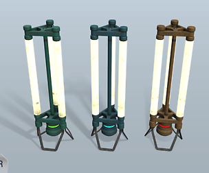 Sci-fi lamps