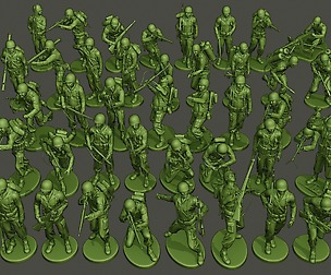 American soldiers ww2 Bundle Pack