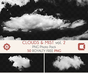 Clouds and Mist 2 - PNG Photo Pack