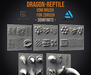 30 Dragon-Reptile VDM Brush