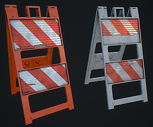 HQ Plastic Barricade (barrier)