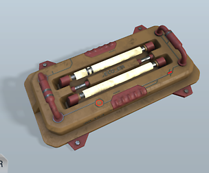 Sci-fi wall lamp