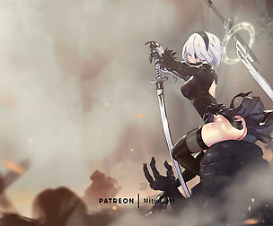 2B (NSFW and Video Process ) Full Pack