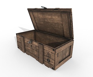 Wood Crate - PBR Game Ready