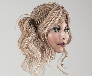 Woman hairstyle