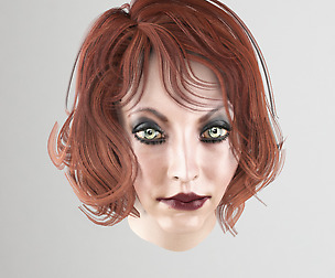 Woman hairstyle