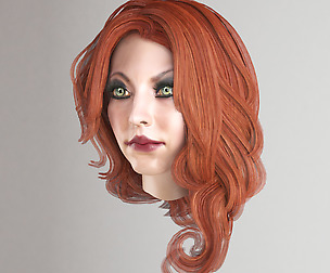 Woman hairstyle