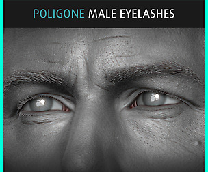 Poligone Male Eyelashes