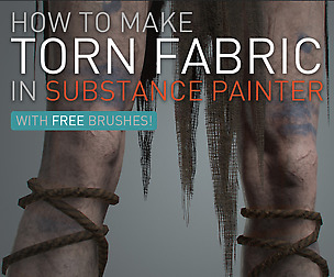 Making Torn Fabric in Substance Painter