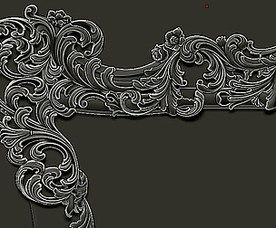 Classic Furniture  3D relief models