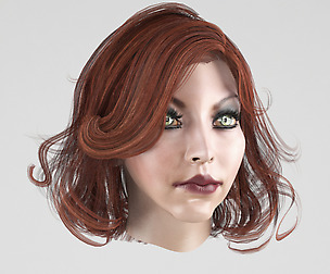 Woman hairstyle
