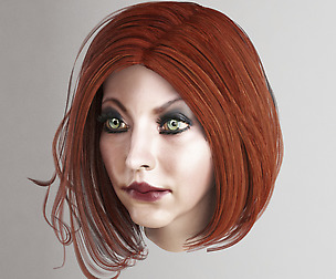 Woman hairstyle