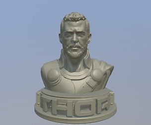 Chris Hemsworth as Thor 3D print model