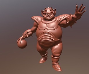 Dodoria 3D print model