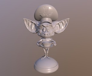 Gremlin pilot 3D print model