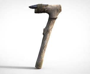 Primitive Pick Low-poly