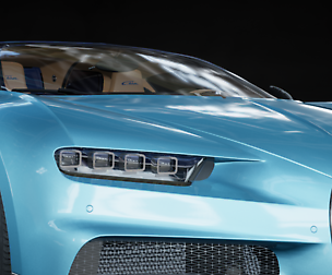 2018 Bugatti Chiron UE4