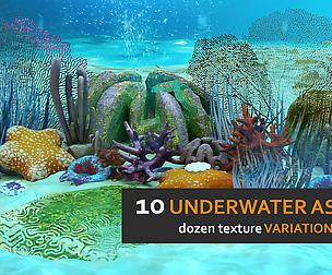 Underwater Flora Set