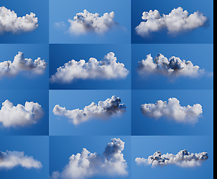 VDB Clouds Volume 3 - Cumulonimbus
