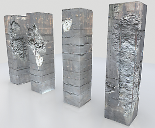 Damaged Columns 1