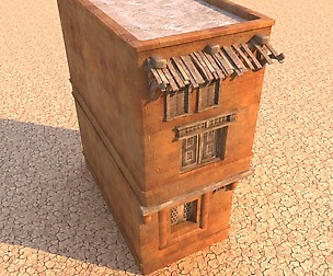 Arabian house  low-poly