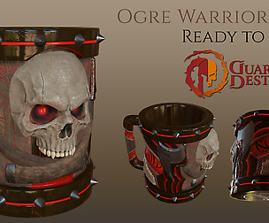 Ogre Mug - Warrior Version