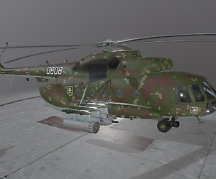 Mi-17 Slovak Air Force Animated