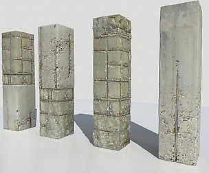 Damaged Columns 2
