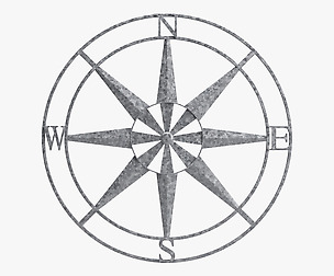 Compass Wall Decor