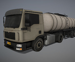 Big Truck With Trailer