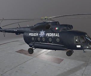 Mi-17 Mexican Police