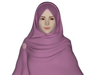 Hijab Model 1