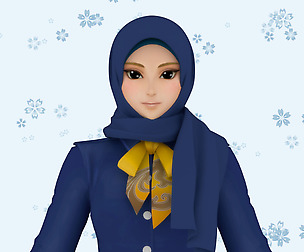Hijab Model 5