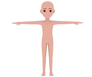 Male Base Mesh