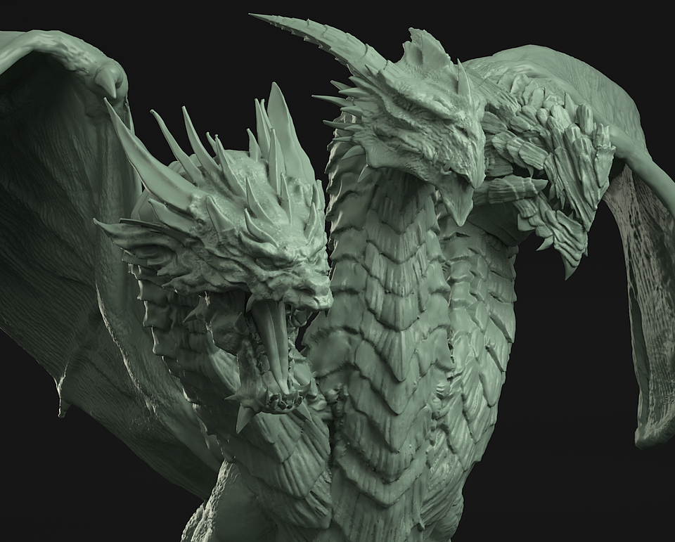 Dragon - 3D Printing Files