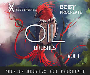 Procreate Best Oil Brushes Vl 1.0