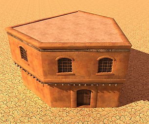 Arabian house  low-poly
