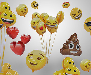 Emoji Balloons Pack